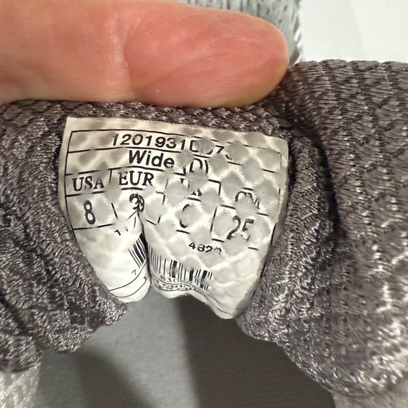 Brooks Ghost 8 GTX Running Shoe Gray Pink Sole 120193-1B-073 Woman's Size 8 Wide - Picture 9 of 13